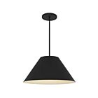 Alteck Lighting AP0078-5CCT-W-BK Jaz 25W Sand Black LED Pendant Light