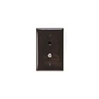 Leviton 40539-CMB F-Connector Midsize Wallplate