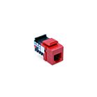 Leviton 41106-RC6 Quickport 6P6C Crimson Jack