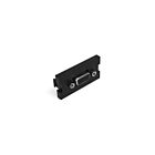 Leviton 41293-HDE Black 1-Unit Mos Female/Female Connector