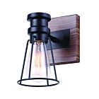 Canarm BLAKE IVL752A01BKW 1-Light Vanity Light