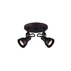 Canarm Polo 2 Lights Oil Rubbed Bronze Fixture ICW622A02ORB10