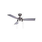 Canarm WALLIS CF42WAL3BN Bushed nickel 15W 42" LED Ceiling Fan