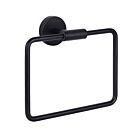 Canarm BA108A09BK Matte Black Varen Towel Ring