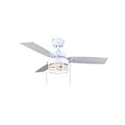 Canarm Attley CF42ATT3WH 42" Matte White 8W Fandelier