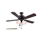 Canarm CF42RUE5RA RUE RA Series 42" Ceiling Fan Rubbed Antique Bronze