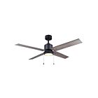 Canarm CF52TAT4BK-ES 20W 4-Blades Matte Black 52" LED Ceiling Fan