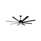Canarm EZRA CP72EZR8BK 8-blades Matte Black 20W 72" LED Ceiling Fan
