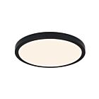 Canarm DL-15F-35DCW-BK-C 35W Black LED Flush Mount CCT Selectable
