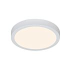 Canarm DL-7F-15DCW-WH-C 15W White LED Flush Mount CCT Selectable