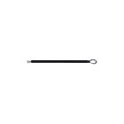 Canarm DR24BK-1OD 24" Matte Black Downrod for Ac Motro Fan