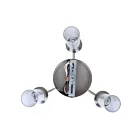 Canarm ICH1205A03BN 3-Lights 180W Brushed Nickel Chandelier
