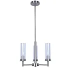 Canarm ICH1205A03BN 3-Lights 180W Brushed Nickel Chandelier