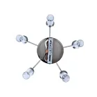 Canarm ICH1205A05BN 5-Lights 300W Brushed Nickel Chandelier