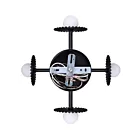 Canarm ICH1210A05BK9 5-Lights 200W Matte Black Chandelier