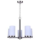 Canarm ICH1234A05BN-FO Britton 300W Brushed Nickel Chandelier