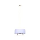 Canarm ICH2191B03GD24 3-Lights 180W Gold Chandelier