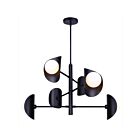 Canarm ICH2287B06BK9 Arion 240W Matte Black Chandelier