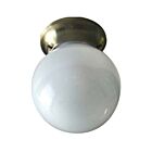 Canarm ICL901 1-Light Antique Brass 60W Ceiling Light