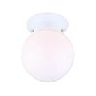 Canarm ICL911 60W White Semi Flush Mount