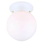 Canarm ICL911 60W White Semi Flush Mount