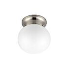Canarm ICL9BN 1-Light Brushed Nickel Ceiling Light