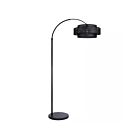Canarm Bellany IFL1149A82BK-BPR 1-Light Matte Black 150W Floor Lamp