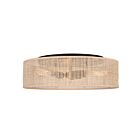 Canarm Bellamy IFM1149A15NBK 3-Lights Brushed Nickel Flush Mount