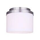 Canarm IFM1234A09BN-FO Britton 60W Brushed Nickel Flush Mount