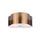 Canarm IFM2250B14GD Etta 45W Gold Flush Mount