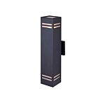 Canarm Tay IOL309BK 2-Lights Black Outdoor Wall Light