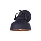 Canarm LOUIS IOL405BK-A 1 Light Matte Black 60W Outdoor Light