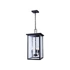 Canarm IOL707BK Shana 3-Lights 180W Black Pendant Light