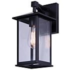 Canarm IOL768BK Rossland 60W Matte Black Outdoor Light