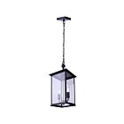 Canarm IOL769BK Rossland 1-Light 60W Matte Black Pendant