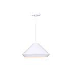 Canarm BYCK IPL1020A16WH 1 Light Matte White 60W Pendant