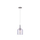 Canarm KEEVA IPL1059A01BN 1-Light Brushed Nickel 60W Cord Pendant