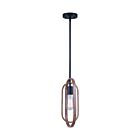Canarm DILAN IPL1078A01BKB 1-Light 60W Rod Pendant