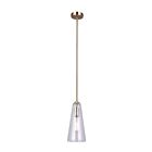 Canarm Luisa IPL1144A01GD 1-Light Gold Rod Pendant
