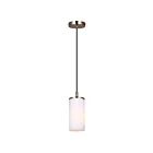 Canarm Kinslea IPL1165A01GD 1-Light Gold 60W Cord Pendant