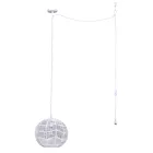 Canarm IPL1197A01WH 1-Light 60W Matte White Pendant