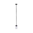 Canarm IPL1205A01BK 1-Light 60W Matte Black Pendant