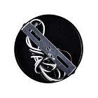 Canarm IPL1205A01BK 1-Light 60W Matte Black Pendant