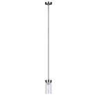 Canarm IPL1205A01BN 1-Light 60W Brushed Nickel Pendant