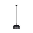 Canarm IPL1207A01BK 1-Light 60W Matte Black Pendant