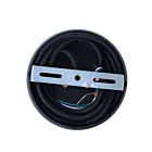 Canarm IPL1207A01BK6 1-Light 60W Matte Black Pendant