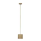 Canarm IPL1208A01PGD 1-Light 15W Painted Gold Pendant