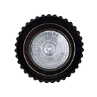Canarm IPL1231A01BKG10 1-Light 50W Matte Black Pendant