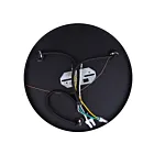 Canarm IPL1231A03BK10 3-Lights 150W Matte Black Pendant