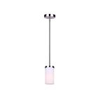 Canarm IPL1234A01BN-FO Britton 1-Light 60W Brushed Nickel Pendant